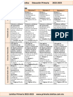 Marzo - 3er Grado Dosificación (2022-2023)