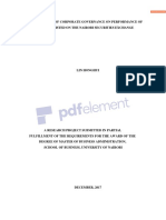 Honghui - The Effect of Corporate Governance On Performance of Firms Listed On The Nairobi Securities Exchange