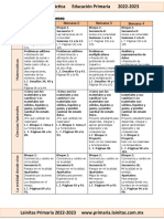 3°? Dosificación (2022-2023)