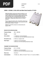 Mha 2100 MHZ WMHD Datasheet