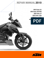 2010 KTM 690 Duke Service Repair Manual