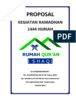 Proposhal Kegiatan Bulan Ramadhan