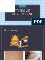 Types of Advertising - Unit 2