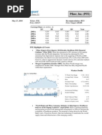 Valuation Report - Pfizer