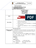 Ulat Papel Sa Filipino 167 Ikatlong Pangkat