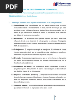 CASO PRACTICO - Planeamiento y Evaluación de Proyectos de Inversión Minera - Presentado