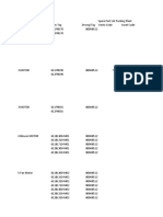 Packing Motors List L3