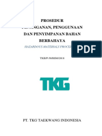 Chemical - Level 1 - 08 - Prosedur Penanganan, Penggunaan, Dan Penyimpanan Bahan Berbahaya - Rev ENG