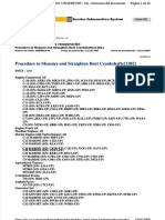 PDF Procedure To Measure and Straighten Bent Crankshaft PDF Compress