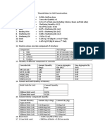 Thumb Rules in Civil Construction