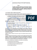 Tema 6. La Ley 40-2015 Régimen Jurídico Sector Público