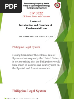 Lecture-1 Introduction To CE Laws, Contracts and Specifications