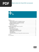 HP Infiniband Solution For Oracle Rac Environments