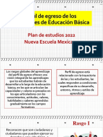 Perfil de Egreso de Los Estudiantes de Educación Plan 2022