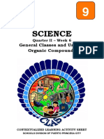 Science9 q2 Clas6 General Classes and Uses of Organic Compounds v4 For RO QA Carissa Calalin 1