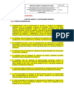 REPORTE DIARIO: 24/02/2023. Titulo: Tipo: Presentacion de Misiva Y Actividades Diarias. Otras Ocurrencias