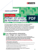 Fee Projet de Formation Motive 2022