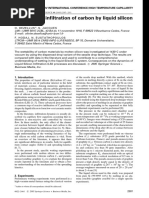 Wetting and Infiltration of Carbon by Liquid Silicon