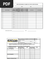 Inspección Diaria de EPP Supervisores