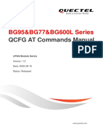 Quectel BG95BG77BG600L Series QCFG at Commands Manual V1.0