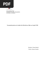 Una Mirada Jesuita en El Estudio de La Filosofía en Chile en El Siglo XVIII