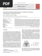 Abdallah, Plumbley - 2012 - A Measure of Statistical Complexity Based On Predictive Information With Application To Finite Spin Systems