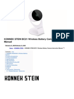 bc21 Wireless Battery Camera Manual