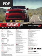 Dodge Durango 2021 Ficha Tecnica