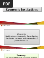 Economic Institutions