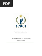 Recomendación CNDH Ayotzinapa, RecVG - 015