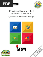 Quarter 2 - Module 1 - Qualitative Research Design DexterVFernandez