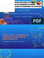 Resolución Fasorial en Circuitos Electricos Monofásicos