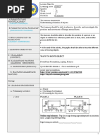 Lesson Plan in Science Grade 3 q3