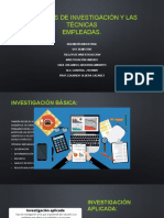 Los Tipos de Investigación y Las Técnicas