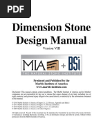 Dimensional Stone Manual