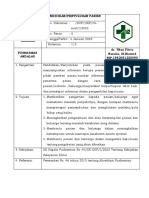 3.2.1.4 Sop Pendidikan Dan Penyuluhan Pasien