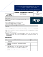 SOP Resusitasi Jantung Paru