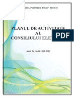 Plan de Activitate