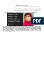 7º Ano LP Semanas Malala