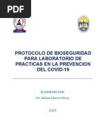 Protocolo de Bioseguridad