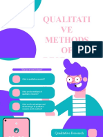 Qualitative Methods of Research