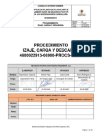 PT-2915-02 Procedimiento Izaje Carga y Descarga Rev.0