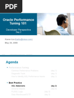 Oracle Performance Tuning 101 - Developer Perspective 090528 - 2