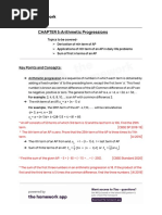 Arithmetic Profression