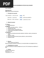 Informe N°4 Bioquímica Clínica II Karla Bejarano