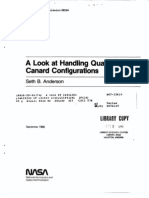 Handling Qualites of Canard