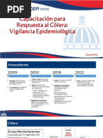 Capacitación Cólera 2022 Vigilancia Epidemiológica