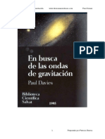 En Busca de Las Ondas de Gravitacion - Paul Davies