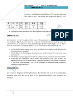 Series de TD Module BIB