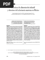 Encuesta - Practicas de Alimentacion Infantil y Deterioro de La Lactancia